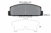 Textar Bremsscheiben PRO + BremsbelÄGe Mazda 6 626 V 323 F VI S VI Hinten Ø280