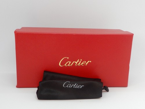 Cartier Sunglasses Red Hard Case, Storage Box, Soft Bag - Picture 4 of 11