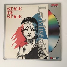 Laserdisc Les Miserables Documentary Stage by Stage Alain Boublil John Caird
