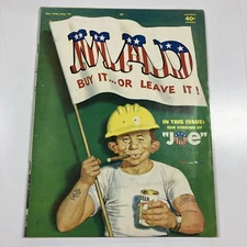 MAD MAGAZINE #144 July 1971 Humor Satire VG Average Joe Issue