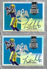 2017 Leaf Metal TRAVIN DURAL Flashback Pride Silver Prismatic Auto RC Saints WR