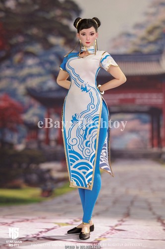 STAR MAN MS-011 1/6 Female Fighter ChunLi 12" Collectible Action Figure Model - Picture 11 of 20