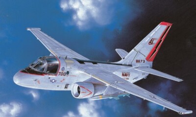 ITALERI - S-3 A/B Viking Doppeldecker zum Zusammenbauen mit Farbe - 1/48 - IT...