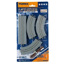 Tomix 91085 Wide Tram Super Mini Rail Set Oval Set (Track Layout SA-WT) - N