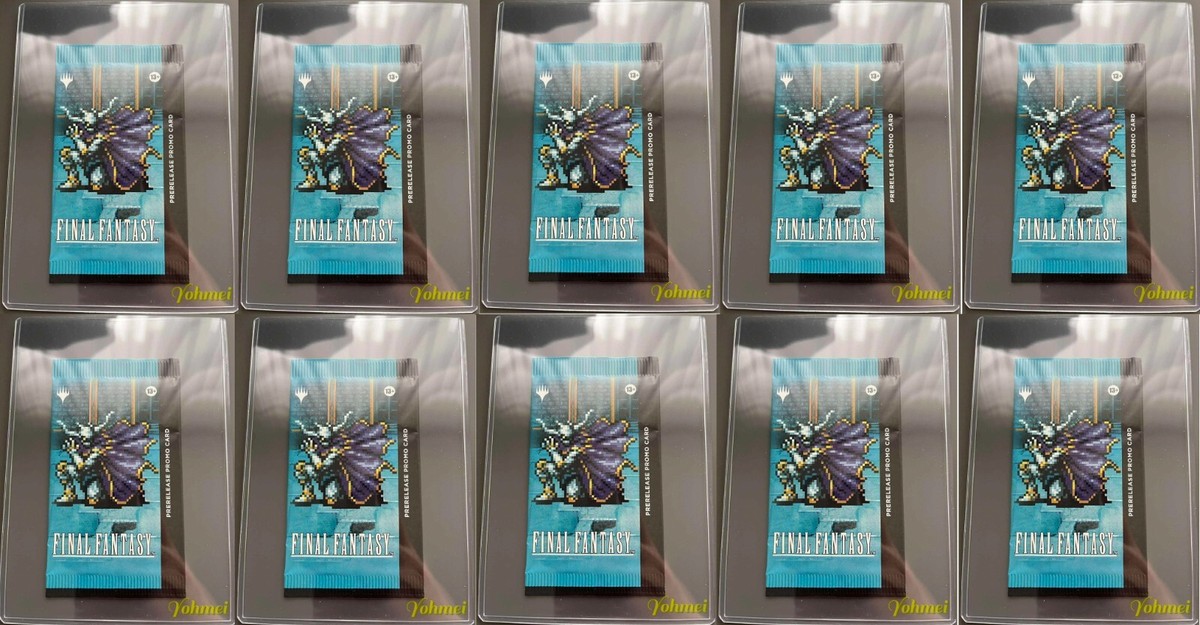 ジ*ク様 【未開封】【MTG】【FF】PRERELEASE PROMO CARD 10x MTG FF Final Fantasy Prerelease Promo Card Booster - FIN