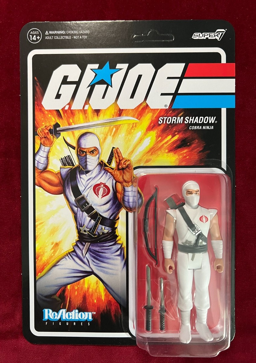 Super7 ReAction GI JOE STORM SHADOW 3.75