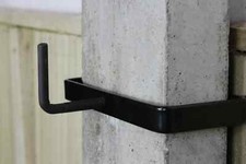 4x Concrete Post Clips Powder Coated | MyGardenGreen