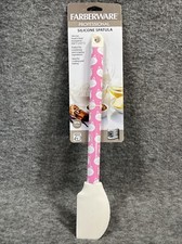 Farberware Professional Silicone Spatula Pink And White With Cats