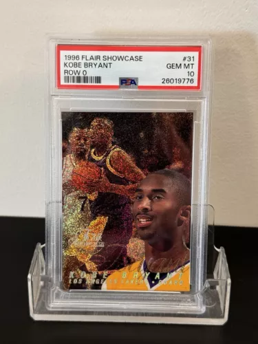 1996-97 Flair Showcase - Row 0 #31 Kobe Bryant (RC) GEM MINT 10