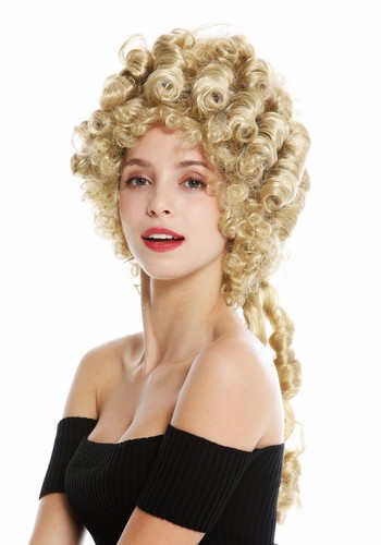 Perücke Damen Karneval Barock Turmfrisur Beehive Pompadour Blond 91029-ZA68E - Bild 3 von 4