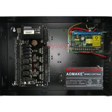 4 Door ID IC Board Access Controller TCP/IP 485 ZKTeco C3-400 Battery Backup