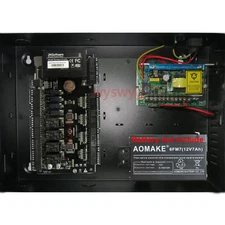  4 Door ID IC Board Access Controller TCP/IP 485 ZKTeco C3-400 Battery Backup