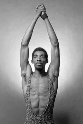 Alvin Ailey dancer John Parks 1969 Ballet Dance Art Old Photo 7
