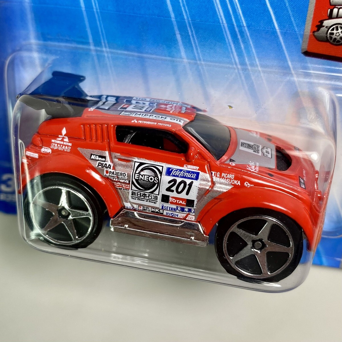 2004 & 2023 Hot Wheels ('Tooned) Mitsubishi Pajero Evolution First