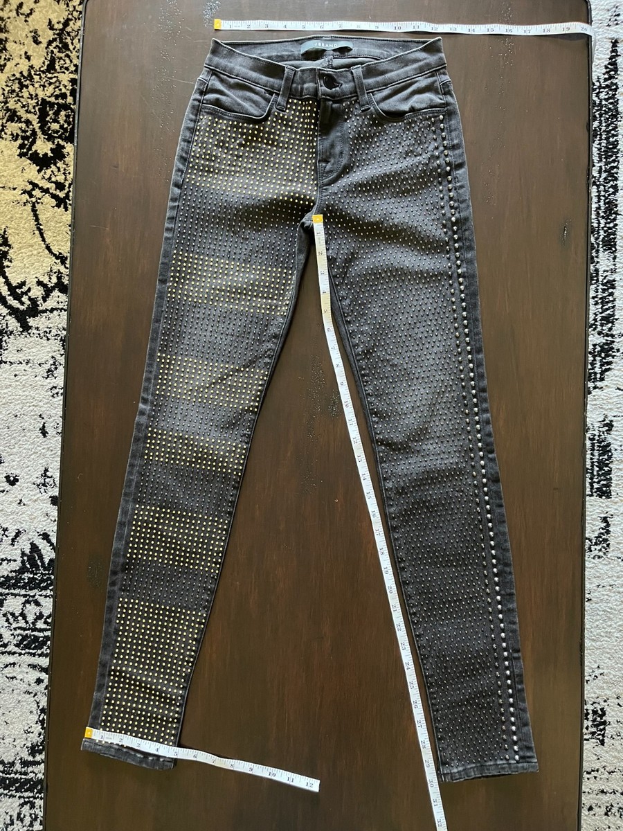 Embellished J Brand Skinny Leg Philipp Plein Crystal-embellished