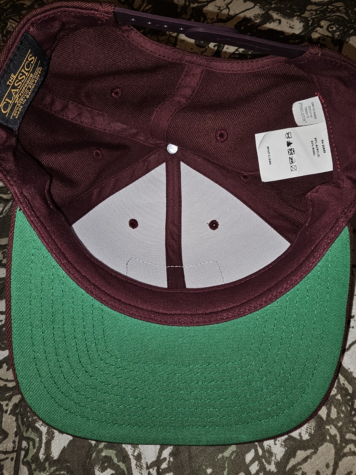 Pendleton Classic Patch Trucker Hat One Size Red … - image 3