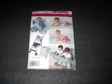 Simplicity Pattern 1481 Baby Accessories: Swim Diaper, Stroller Cover, Blanket U