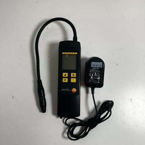 Testo 316-2 (06323162) Black Refrigerant Multi Gas Leak Detector With Adapter