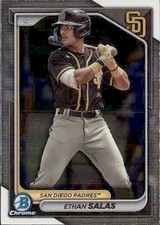 2024 BOWMAN PROSPECT CHROME SAN DIEGO PADRES - ETHAN SALAS #BCP-102
