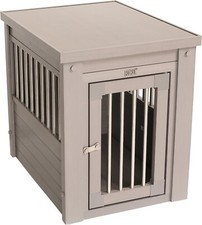 New Age Pet ecoFLEX Pet Crate/End Table, Small, Grey