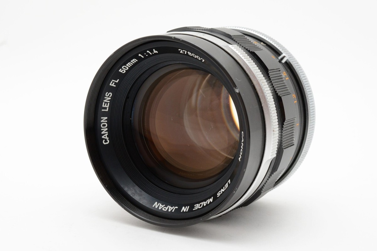Excellent] CANON FL 50mm F1.4 MF Standard Prime Lens for FL Mount