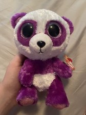 TY The Beanie Boo's Collection Boom Boom the Panda Small Plush 6" with Tags