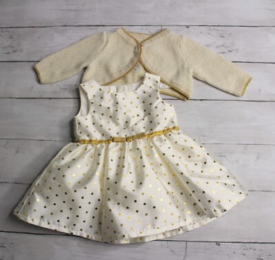 Carter's Baby Girl's Dress Size Newborn Special Occasion Christmas Holiday | eBay Carter's Baby Girl's Dress Size Newborn Special Occasion Christmas Holiday | eBay