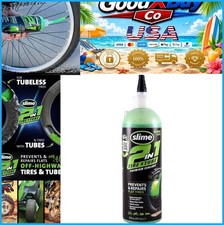 Tire and Tube Sealant 16oz Puncture Repair 2-in-1 Non-Highway Bicycle Dirt Bike