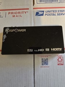 FOSPPOWER HDMI Splitter 3D Full HD 4K Ultra HD HDMI Connectivity HDMI Output