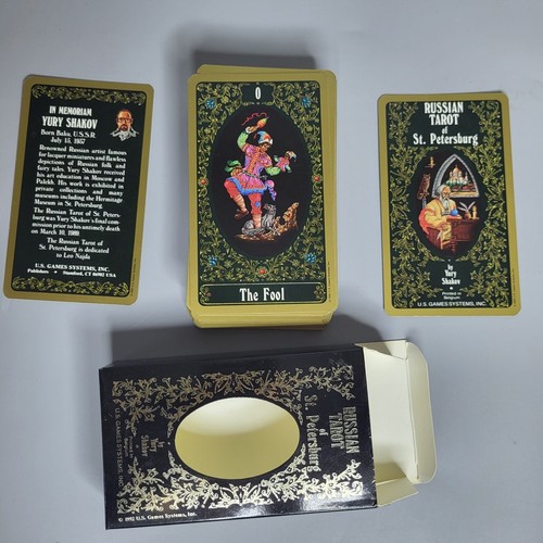 Vintage Starter Tarot 1988 and Russian Tarot of St. Petersburg set - Picture 4 of 5