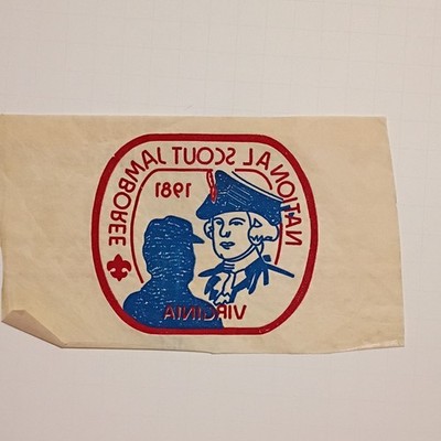 Boy Scouts National Scout Jamboree 1981 Virginia Neckerchief