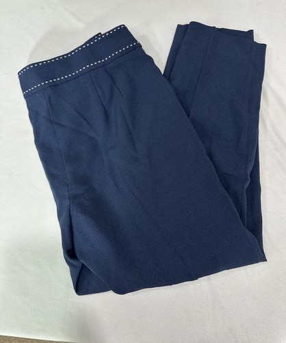 Tahari Women’s Blue Color Pants Size 8P - Picture 1 of 7