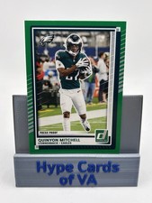 QUINYON MITCHELL 2025 Panini Donruss Football Green Press Proof #65 Eagles