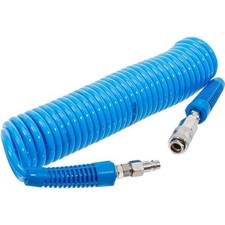 BGS DRUCKLUFT-SPIRALSCHLAUCH 6m &Oslash;5/8mm PU KNICKSCHUTZ | 66540