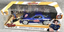 JADA Street Fighter CHUN-LI Mazda RX-7 Scale Car