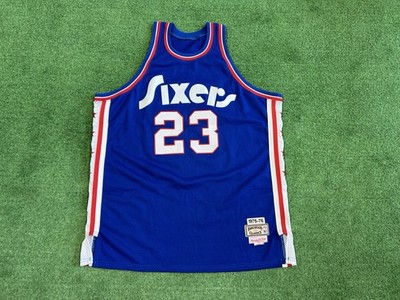 Philadelphia 76ers NBA Jersey Joe Bryant Mitchell & Ness Size 52