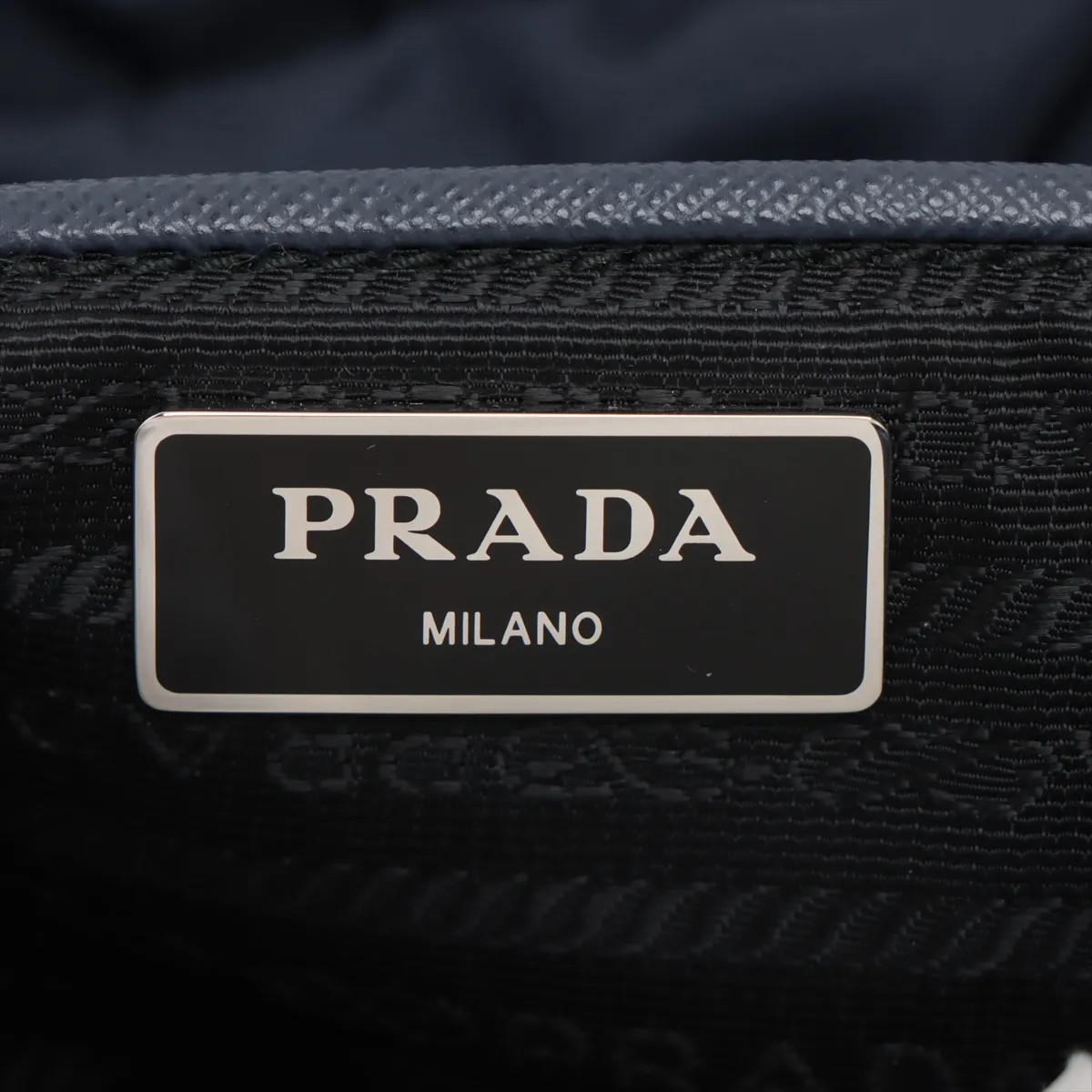 Prada Tessuto Nylon Shoulder bag Navy Blue thumbnail 12