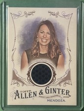 2016 Topps Allen & Ginter Relic Jessica Mendoza #FSRB-JME ESPN Sportscaster RC