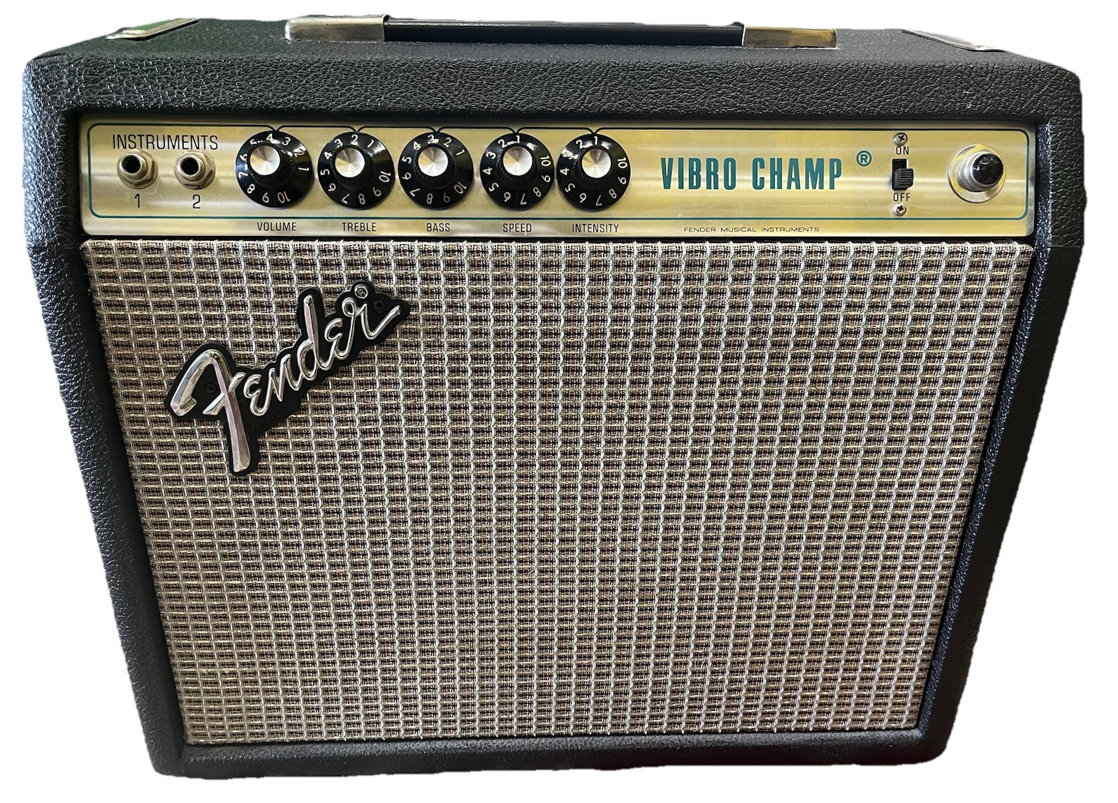 Vintage 1979 Fender Vibro-Champ Guitar Amplifier W/cover | eBay