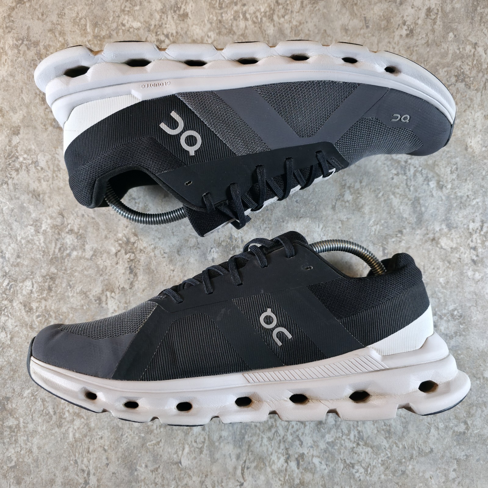 On Cloudrunner Men's Running Shoes Eclipse Frost … - image 4