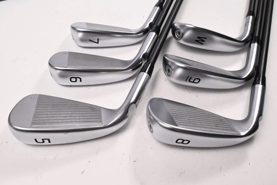 Ping G440 Irons / 5-PW / Black Dot / Senior Flex Ping Alta CB Blue AWT Shafts - Image 4 of 4