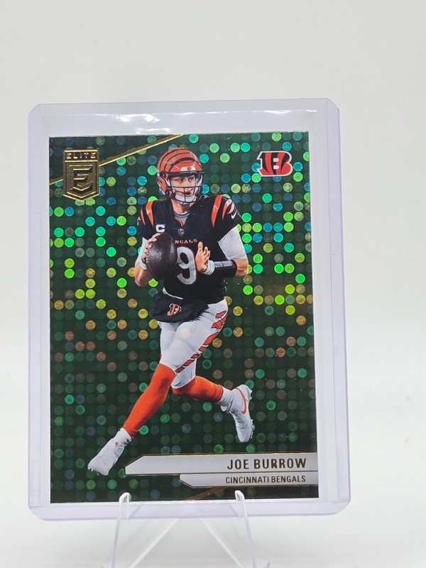 2024 Donruss Elite Green Disco Parallel Joe Burrow #54 Bengals