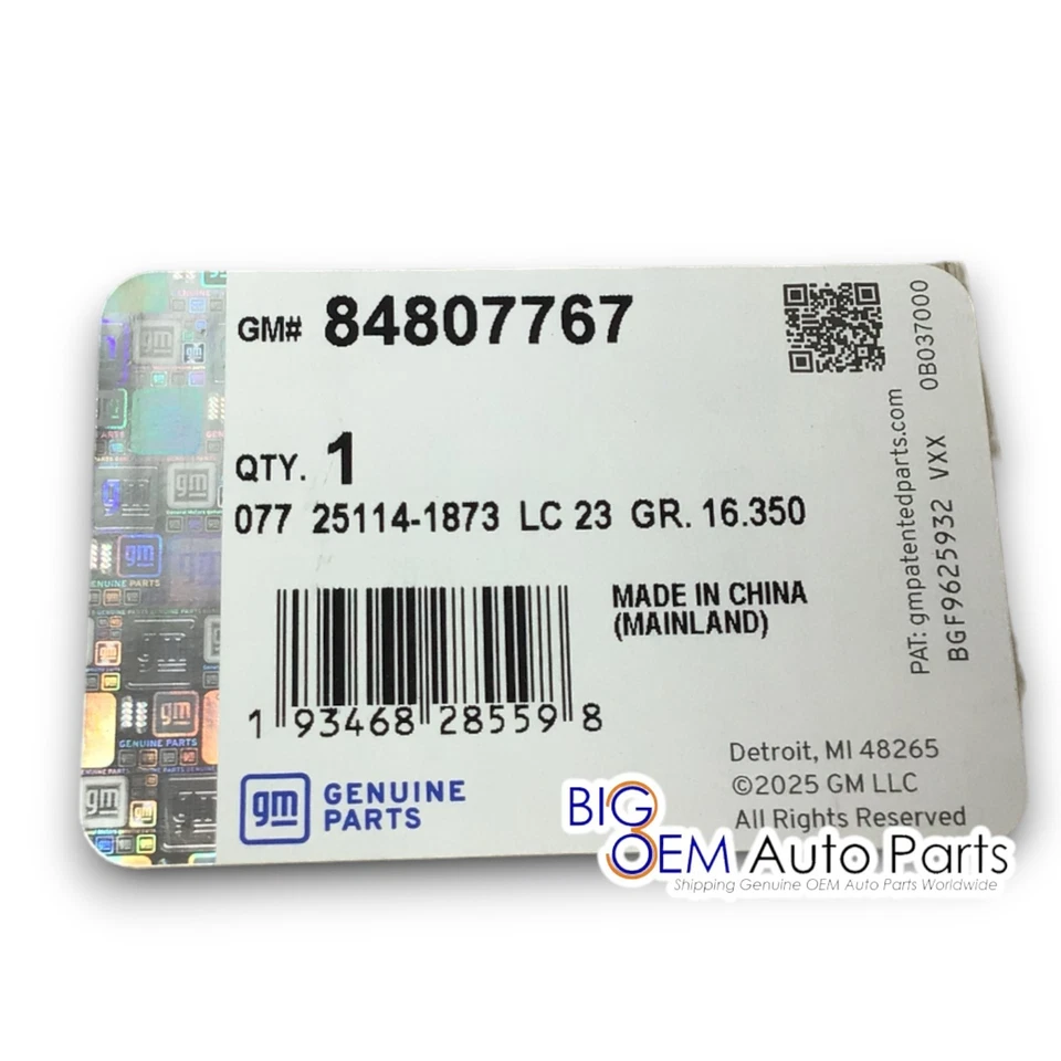 Manija de puerta exterior cromada Chevrolet Silverado GMC Sierra 20-26 nueva OEM 84807767 Foto 3 de 4