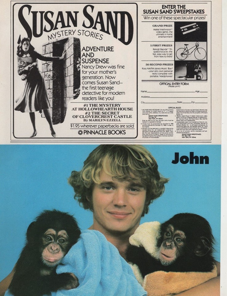 Rick Springfield full body shot pinup John Schneider monkee picture ...