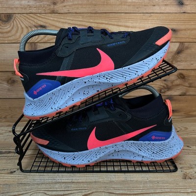 Nike Turnschuhe Damen UK 5 Pegasus Trail 3 GTX schwarz purpurrot wasserdicht Schuhe