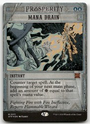 Mana Drain - Foil #11 - Outlaws of Thunder Junction: Breaking News