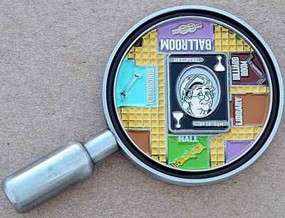 Murder in STT Mansion Mrs. Pearl Geocoin - Activated & Adoptable - TBAH65F