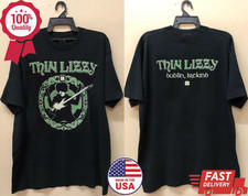 Thin Lizzy Celtic Ring Live In Concert T Shir...