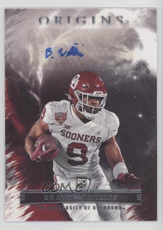 Brayden Willis Panini Chronicles Draft Picks Origins Rookie Autographs #OABWI Base
