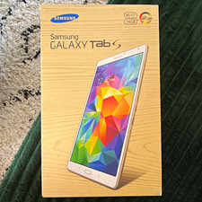 Samsung Galaxy Tab S 8.4in AMOLED Tablet 16GB 3GB RAM Wi-Fi Bluetooth White